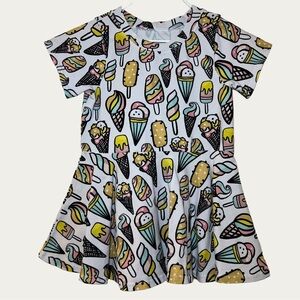 Bumble & The Bee‎ Ice Cream Print Girl’s Blouse Size 5T